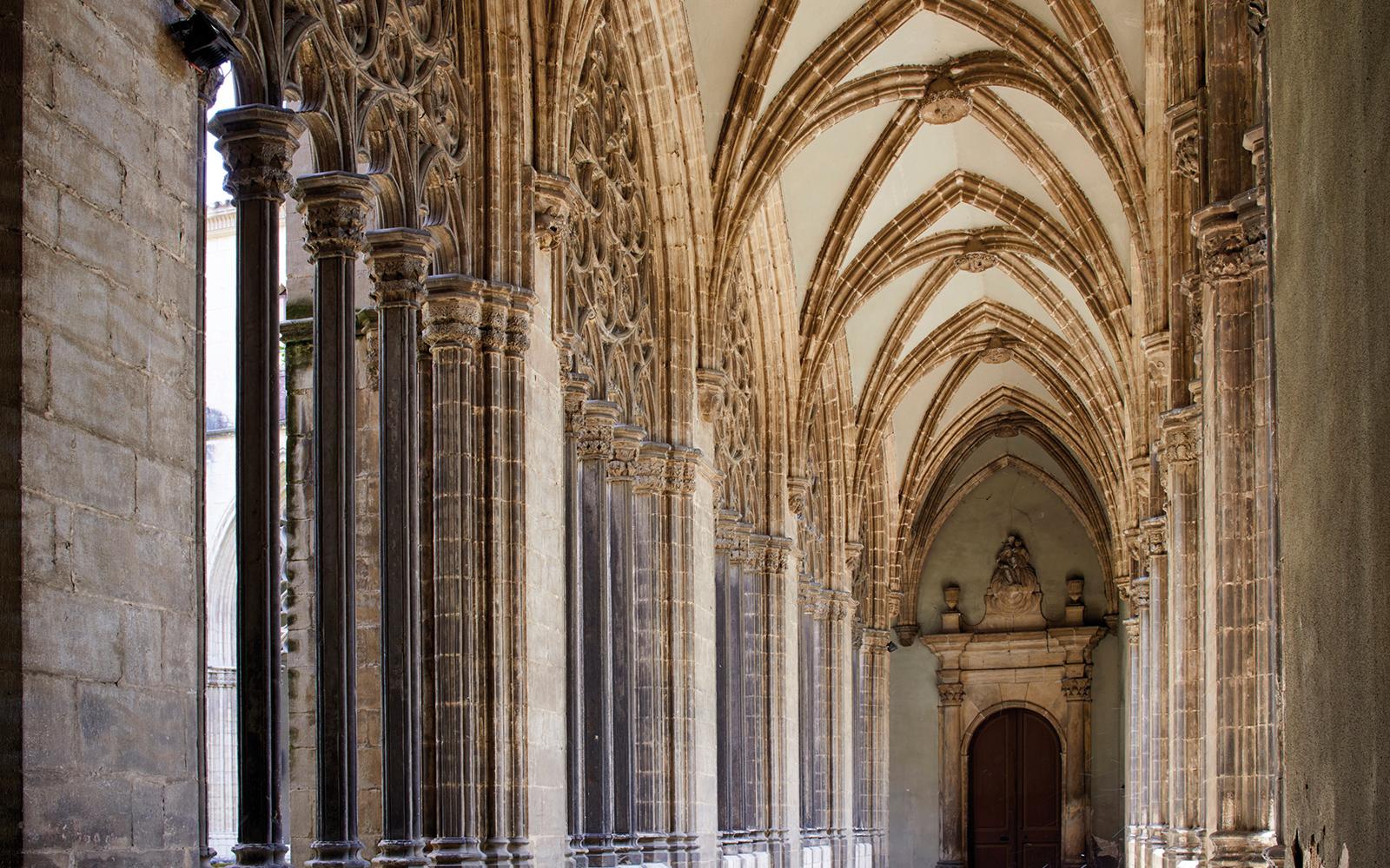 El claustre gòtic de la catedral de Vic