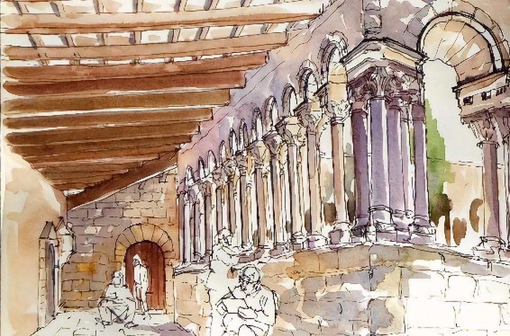 Autoria: Iwona Flaszczynska | Sketchcrawl de l’Estany (2016)